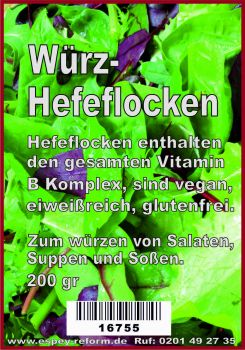 Würz - Hefeflocken 250 g